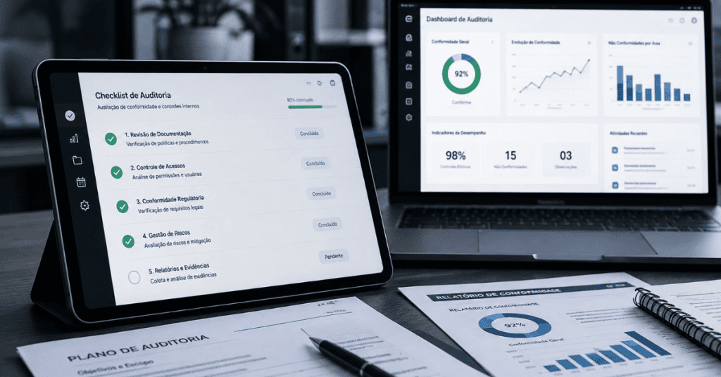 Checklist Auditoria Interna: Guia completo para não esquecer itens críticos